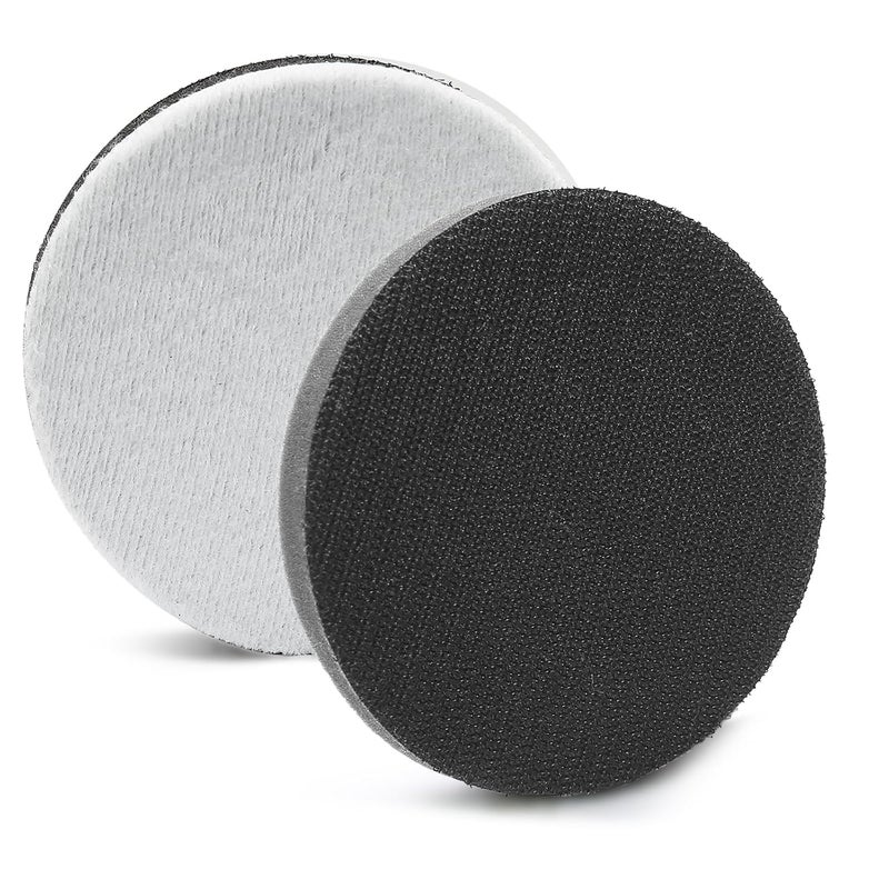 Uenhoy 5 Pack Hook and Loop Soft Foam Buffering Pads 3 Inch (75mm) Sponge Cushion Buffer Backing Pad Soft Interface Pads for 3" Sanding Pad - Image 2